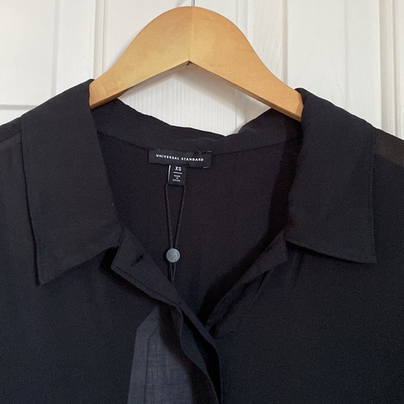 Universal Standard Black Tunic Top - Picture 6 of 14